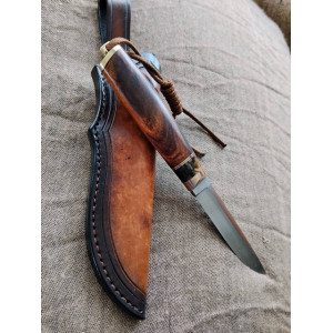 STING (СТІНҐ) ніж ручної роботи майстра Alexknifemaker, сталь N690, 60 HRC. Photo 2